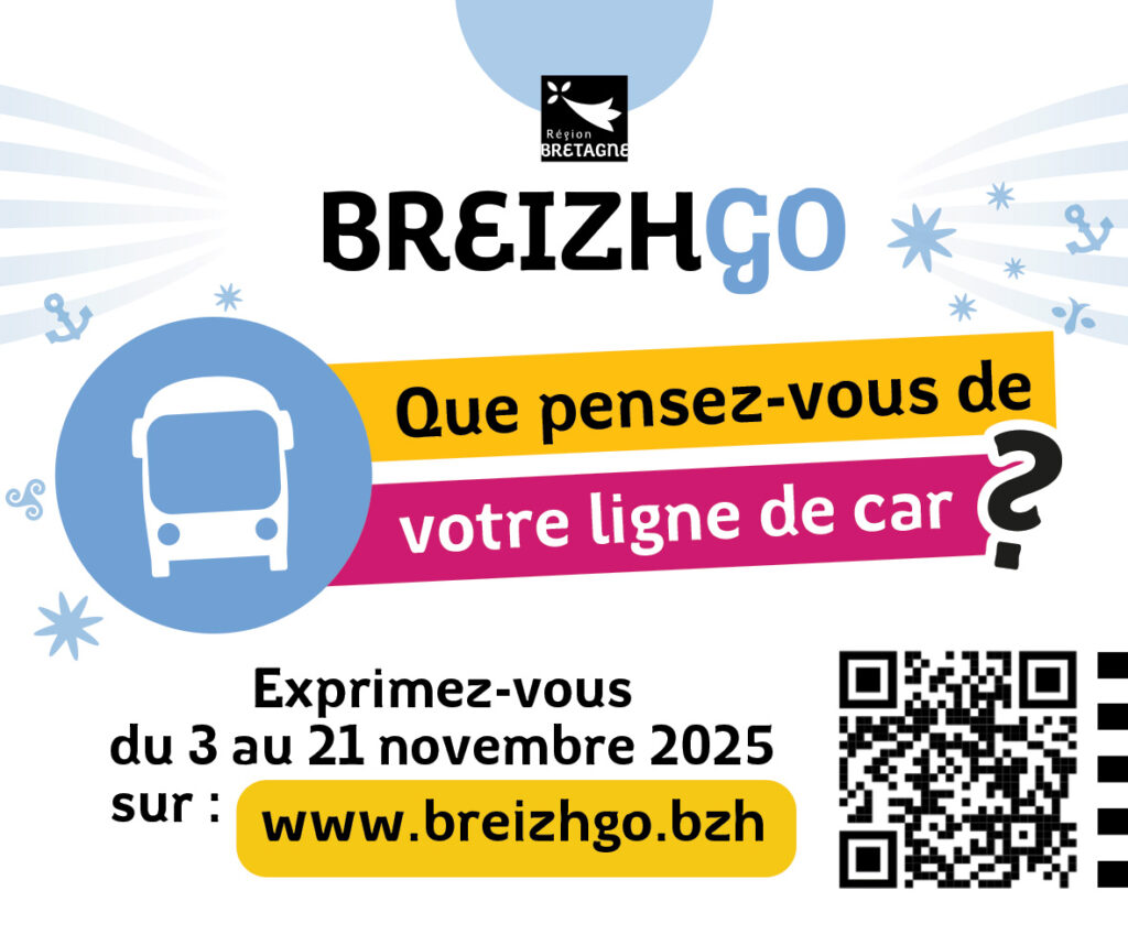 Donnez votre avis sur les lignes de car BreizhGo dans le Finistère !